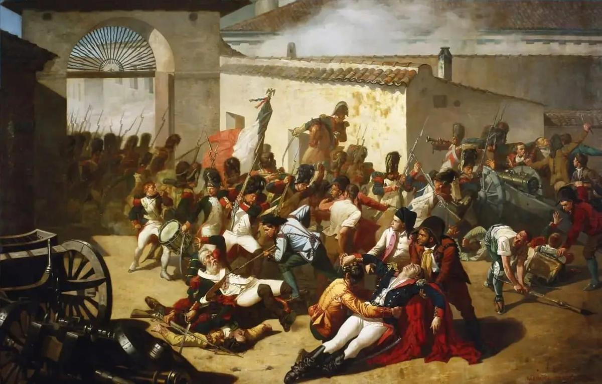 Levantamiento de madrileños el 2 de mayo de 1808