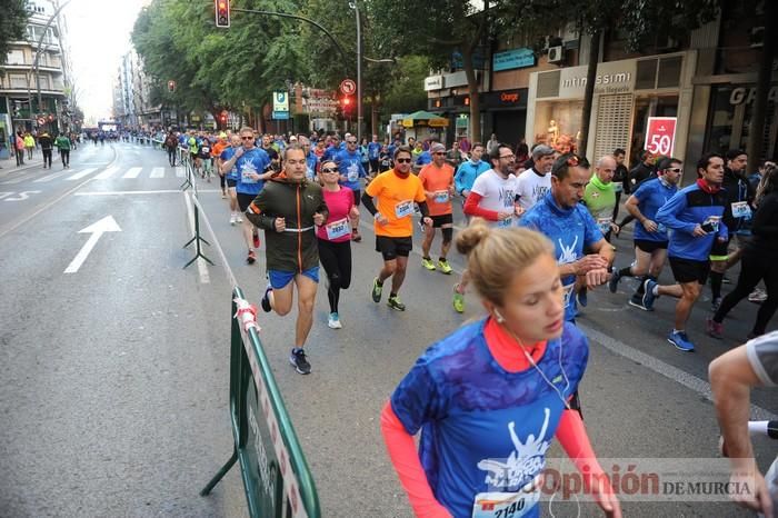 Salida 10K de la Maratón de Murcia