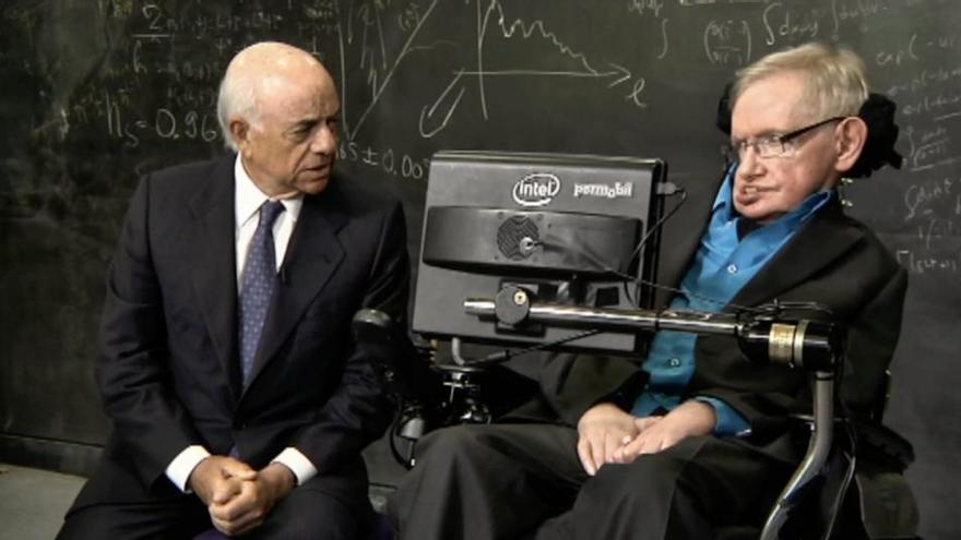 El presidente del BBVA lamenta el fallecimiento de Hawking: &quot;Era una fuente de inspiración&quot;