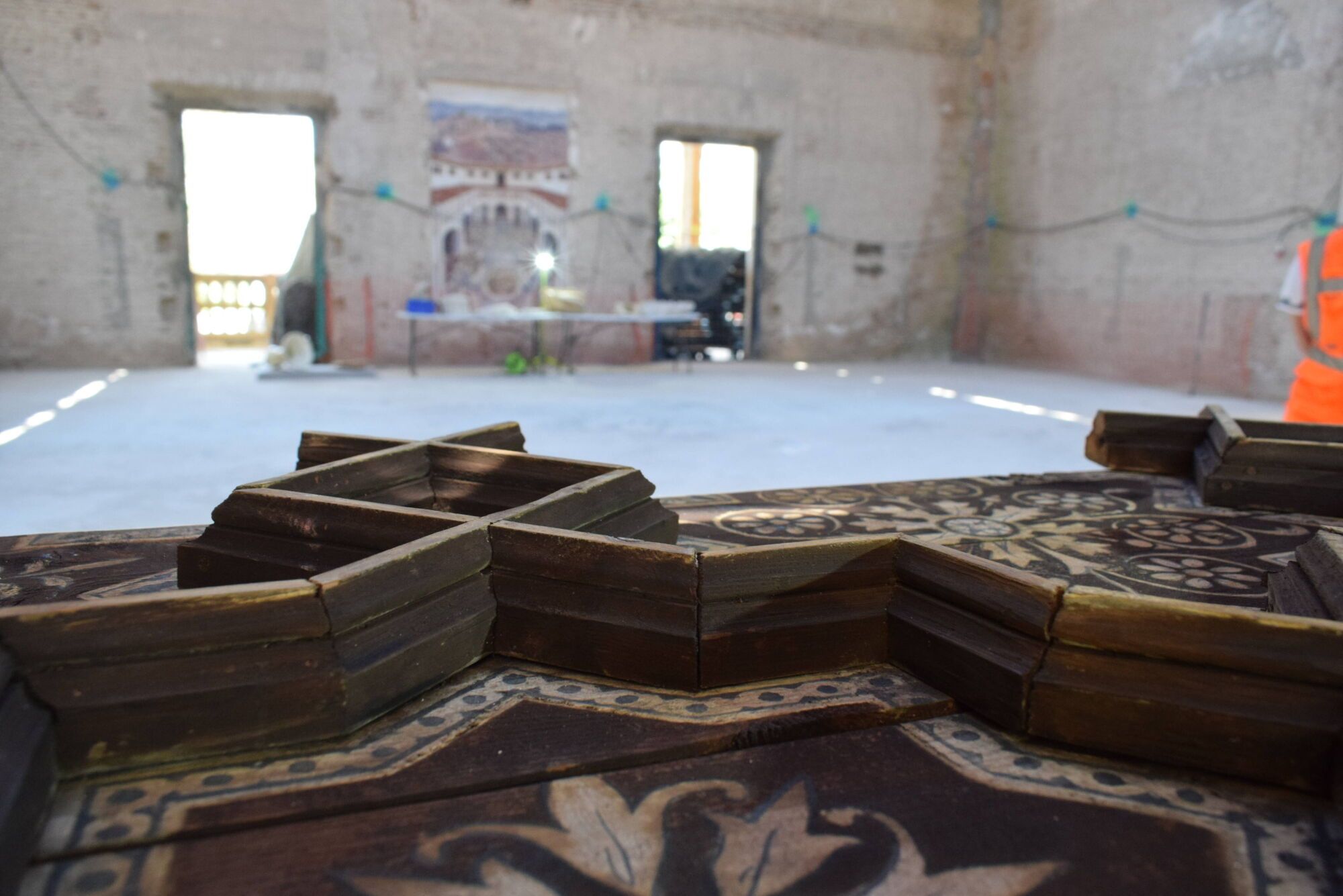 Estado de las obras de adecuación integral del Museo Arqueológico de Sevilla.