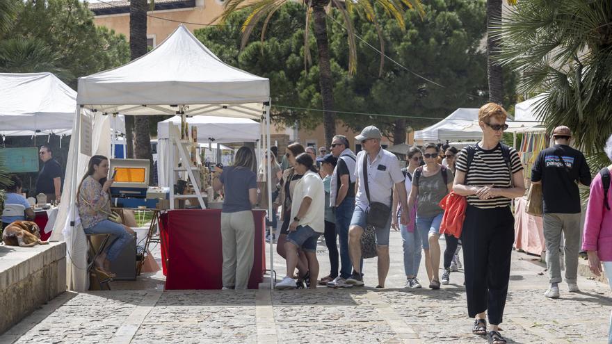 Mercadillos en Palma: El Gremi d’Artesans se instala con sus casetas en s’Hort del Rei