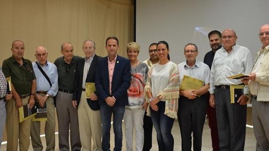 Acto de presentación de la jornada con el alcalde.