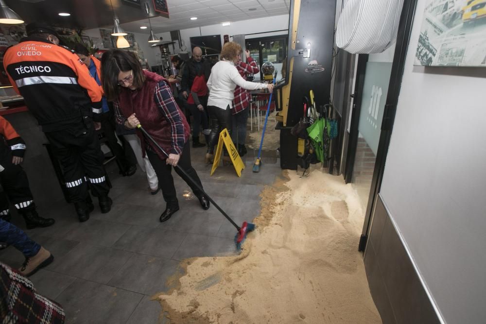 Inundaciones en Oviedo