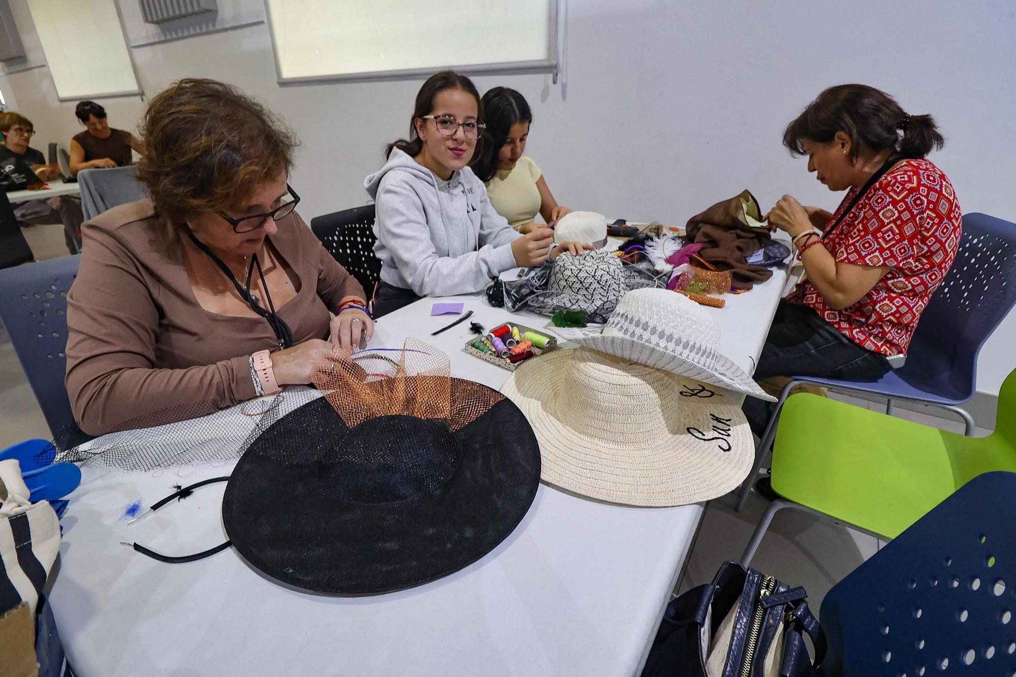 Imágenes del taller de sombreros del Modernismo
