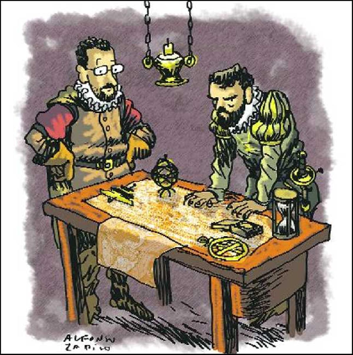 El mapa de Gonzalo Bayón