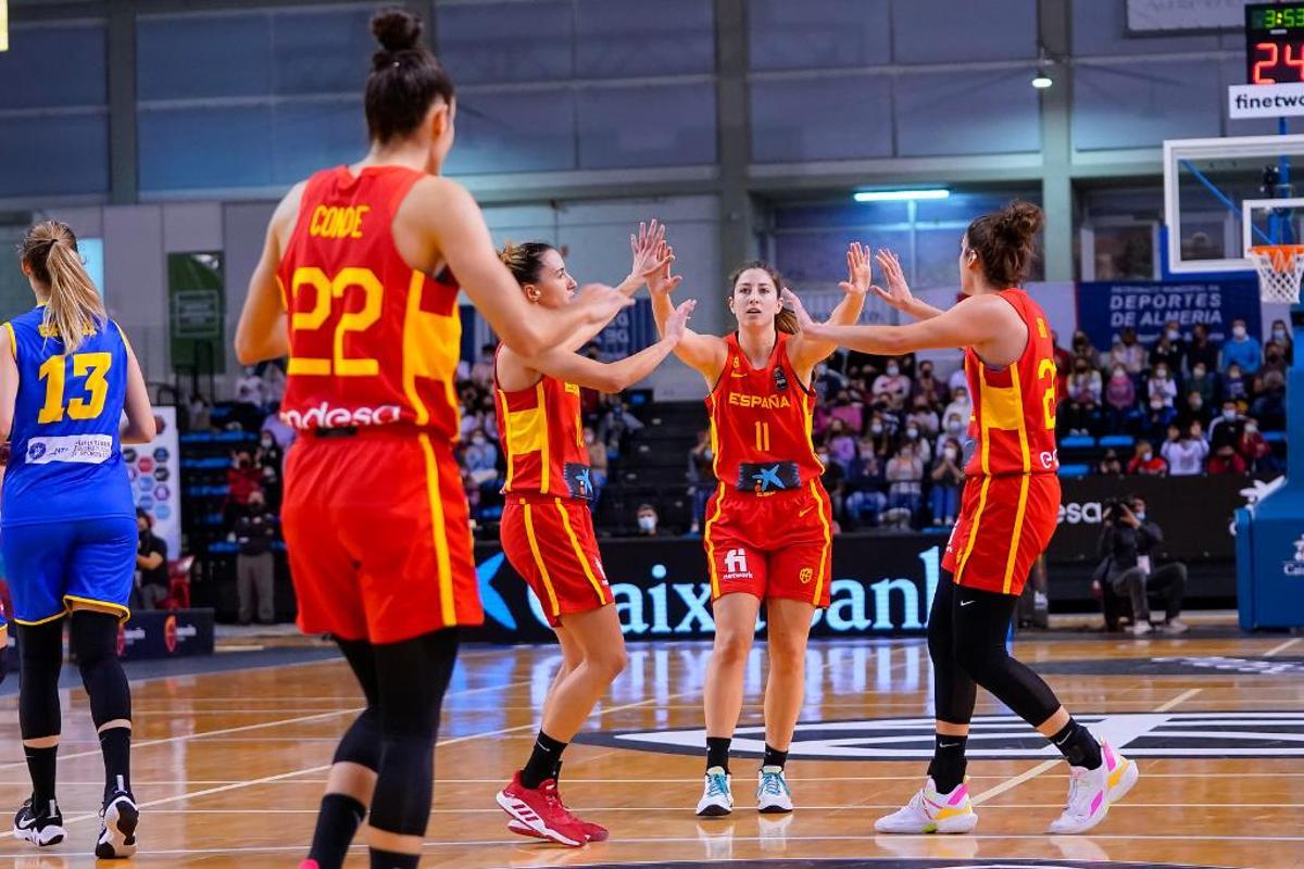 107-52 Espanya passa per sobre de Romania 107-52 Espanya passa per sobre de Romania