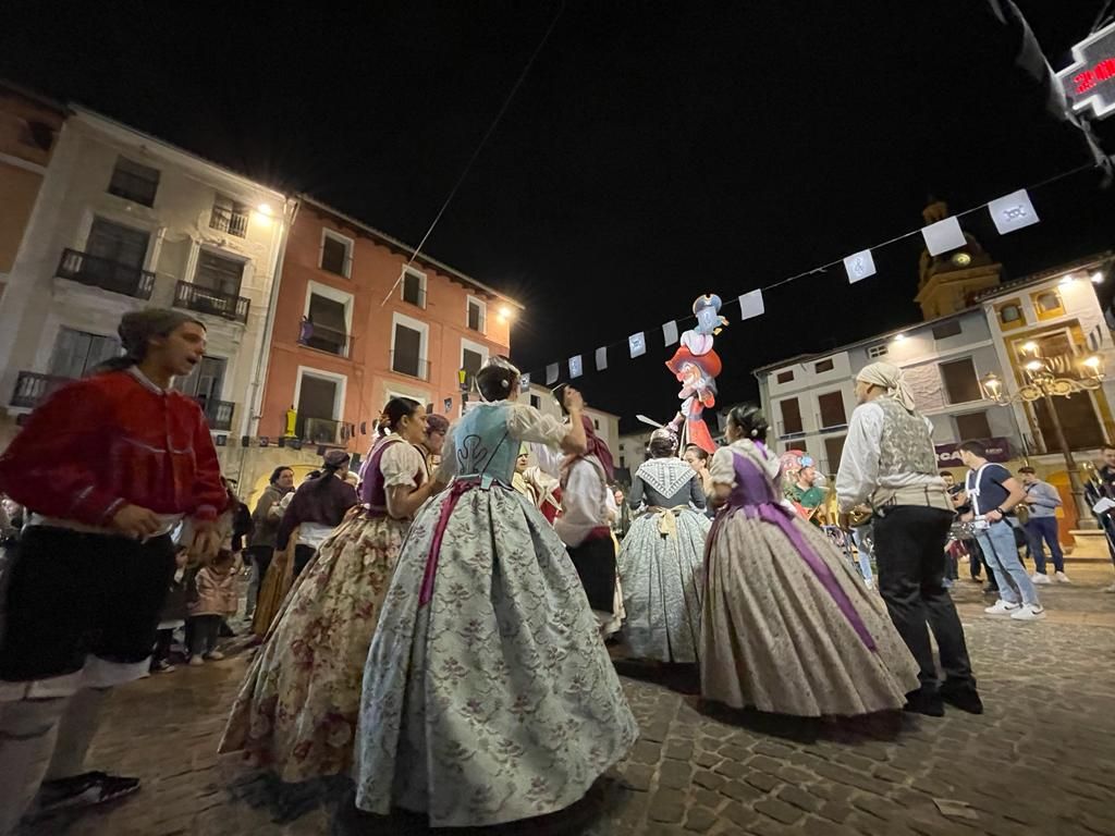 Así ha sido la multitudinaria "recorreguda" fallera en Xàtiva