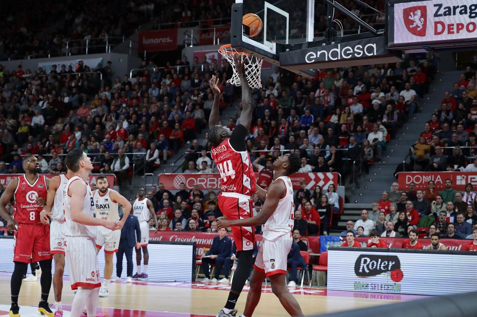 Así ha sido el partido entre el Casademont Zaragoza y el Baxi manresa