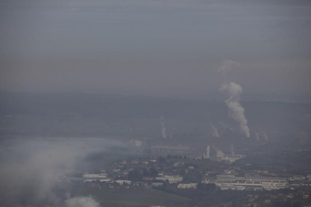 Contaminación en Asturias