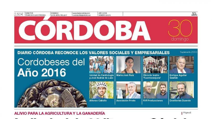 La portada de CÓRDOBA