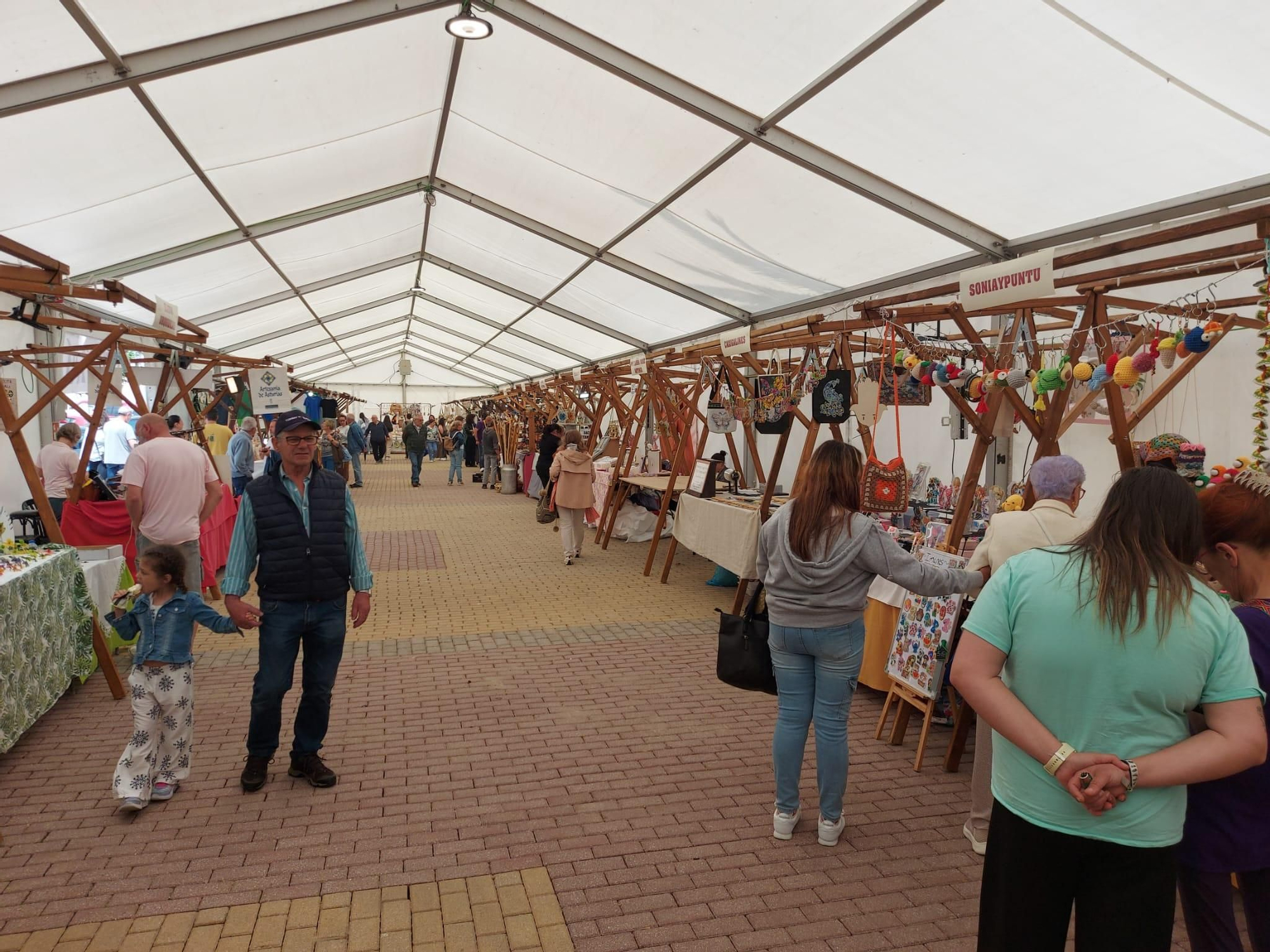 En imágenes: Así fue la primera jornada de la Feria de Muestras de Vegadeo