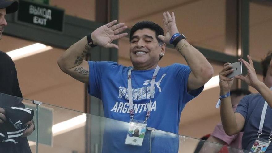 El tremendo palo de Maradona a Sampaoli