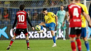 Acción del encuentro entre Las Palmas y Mirandés