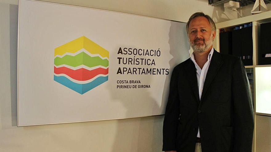 Lluís Parera, president de la patronal gironina d&#039;apartaments de lloguer.