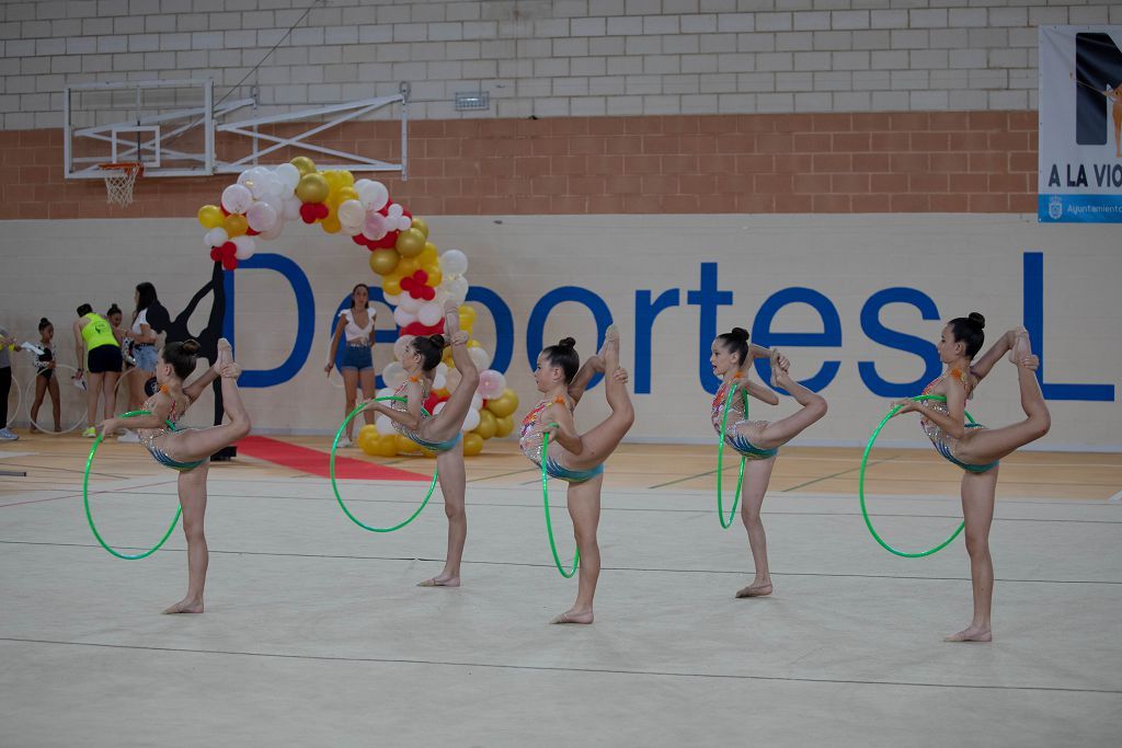 Campeonato regional de gimnasia rítmica en Los Alcázares