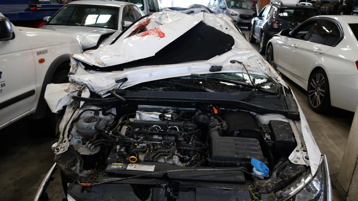 Un menor muere en un accidente de coche en Riudaura: el conductor iba bebido, drogado y sin carnet