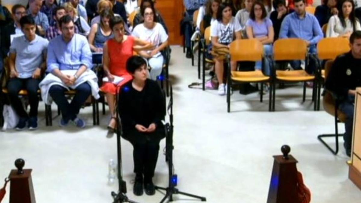 Rosario Porto en la declaración delante del juez Taín en Galicia.