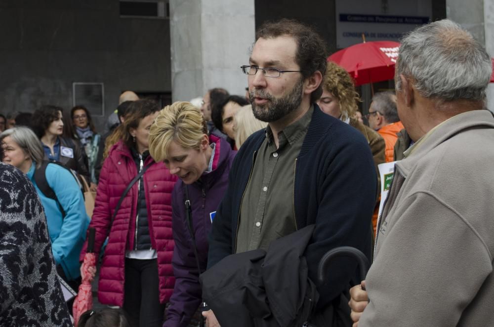 Manifestación por la enseñanza pública