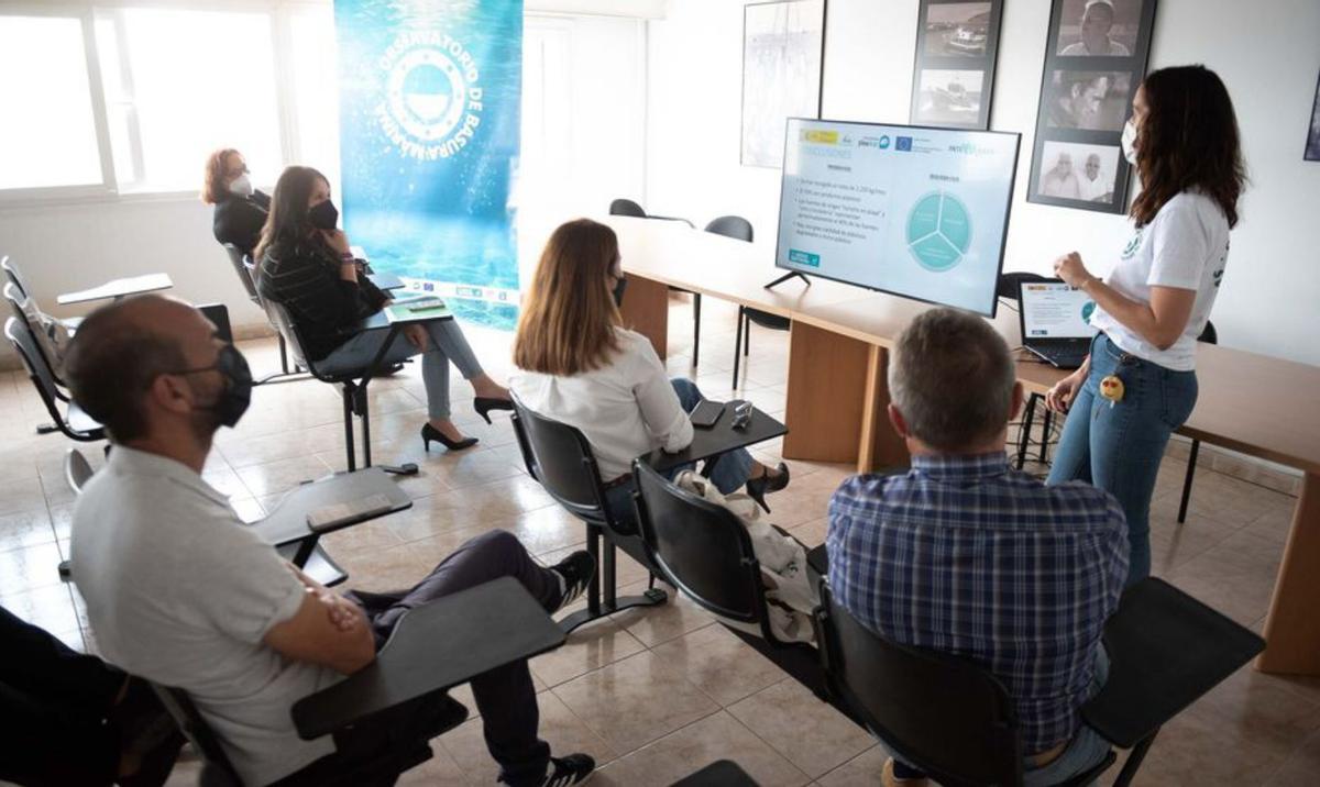 Imagen de la reunión del Observatorio de Basura Marina. | | LP/DLP