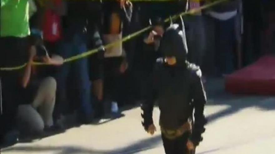 Un niño de cinco años se convierte en Batman por un día
