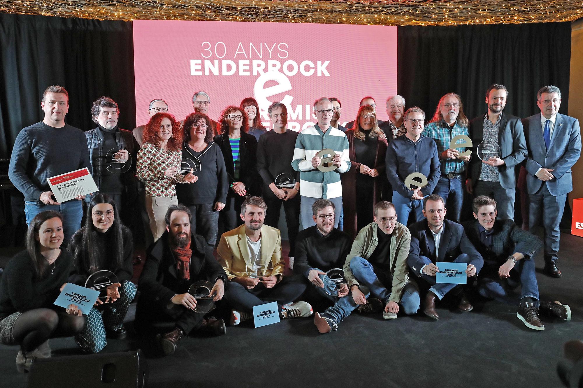 Entrega dels premis especials de la revista Enderrock al Mas Marroch de Vilablareix