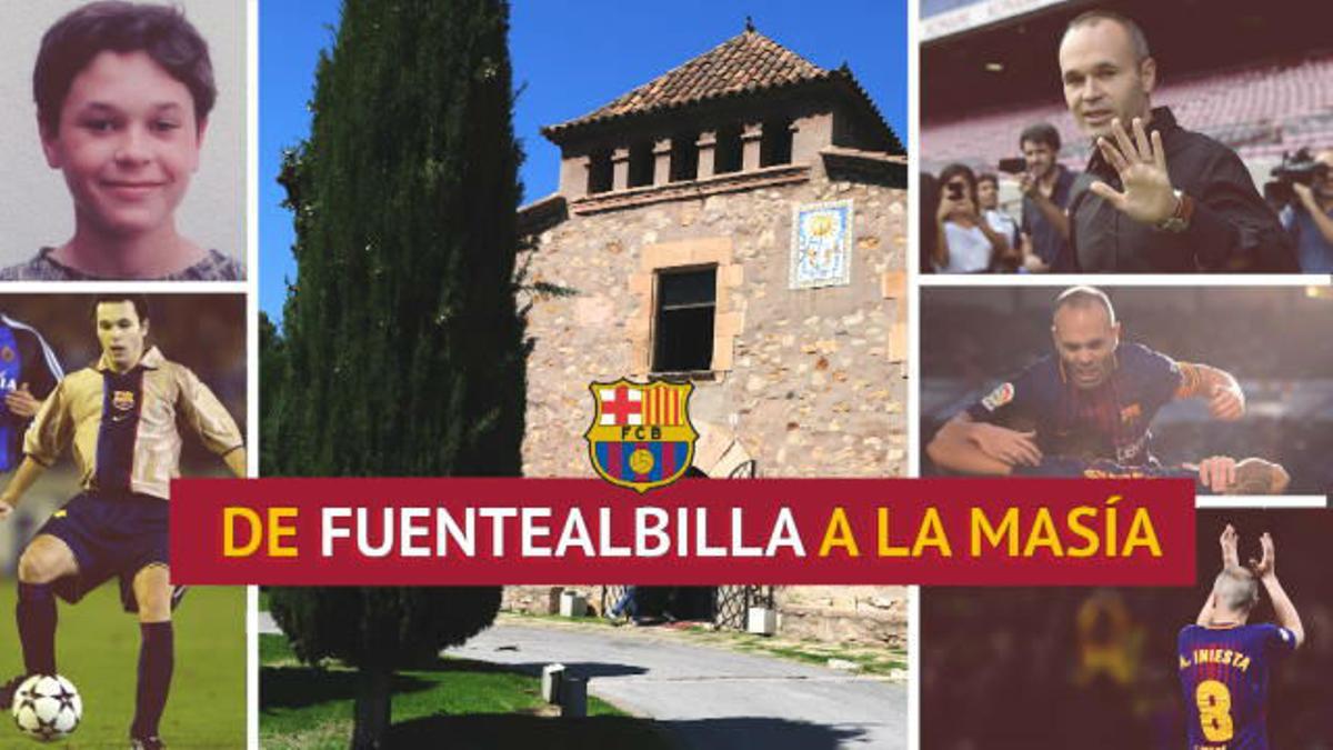 Iniesta, de Fuentealbilla a genio de La Masía