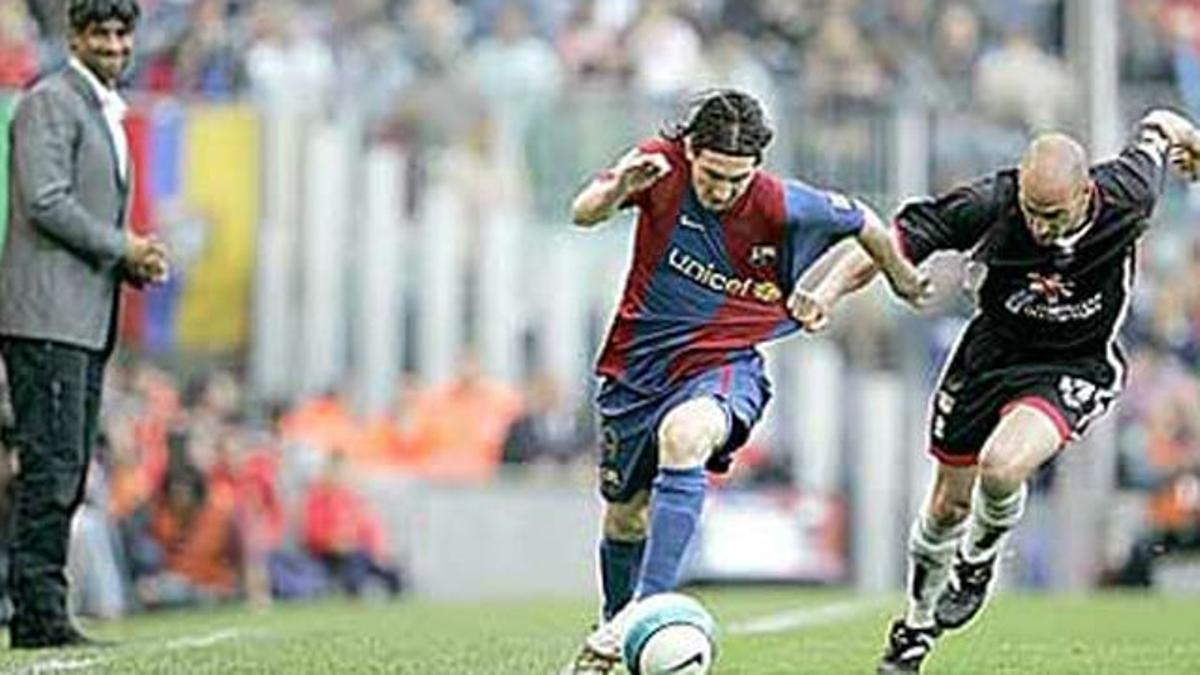 Rubiales se enfrentó a Messi en 2006: ¡nunca pudo parar al astro argentino!