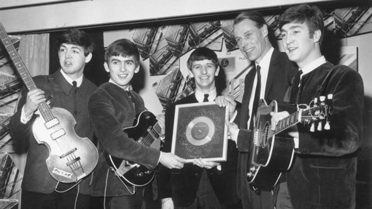 George Martin va obrir la porta del negoci musical al quartet de Liverpool.