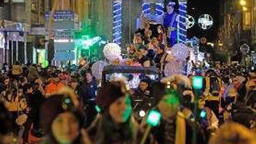 Cabalgata de Reyes en Mieres.