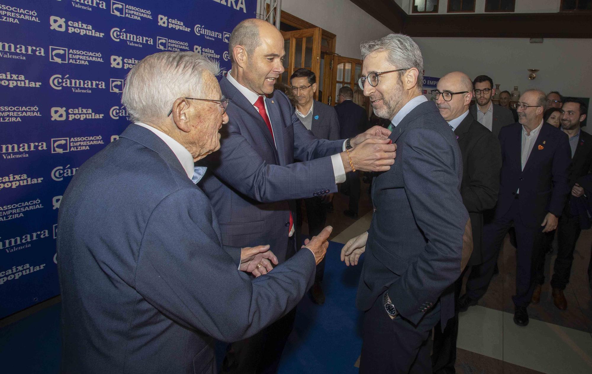 Las mejores imágenes de la Gala de la Economía de Alzira