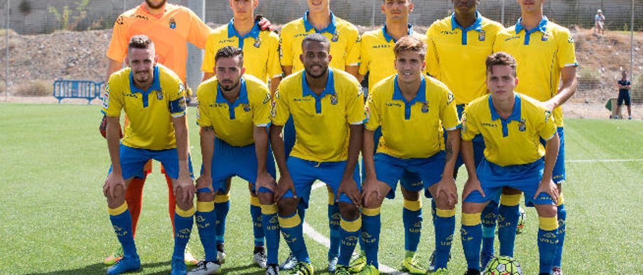 En la imagen, una formación del juvenil A de la UD Las Palmas, que se va a proclamar campeón.