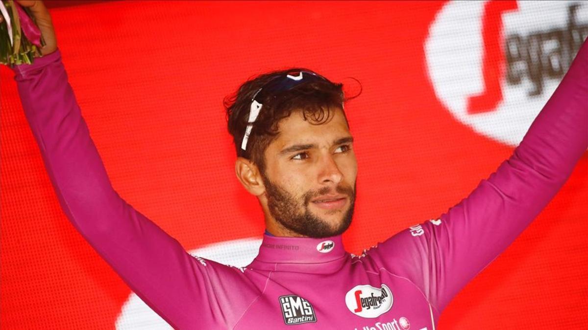 Fernando Gaviria, ganador de la clasificación por puntos del Giro