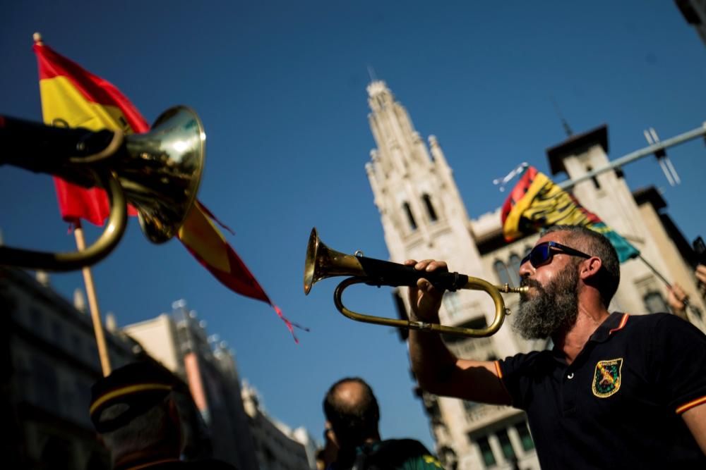 Choques entre independentistas y mossos en Barcelona