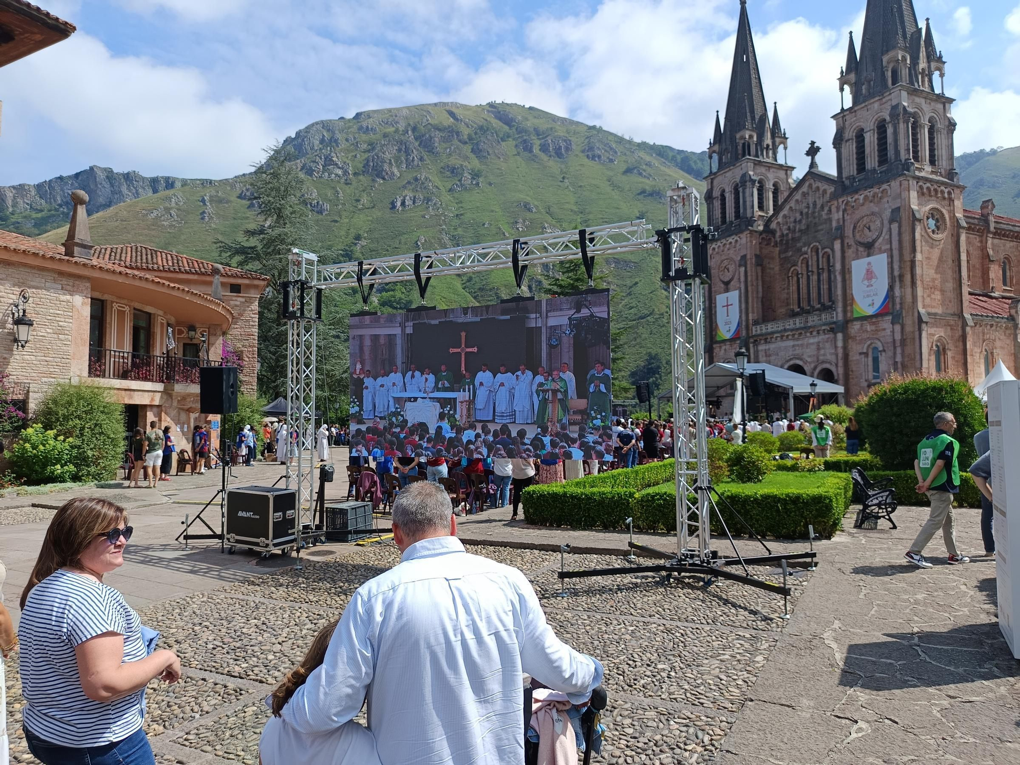 Jornada Eucarística Mariana en Covadonga