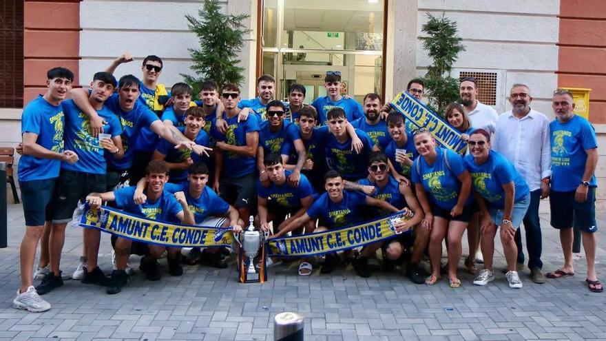 El CE Conde consuma el ascenso a la nueva 1ª FFCV juvenil como campeón