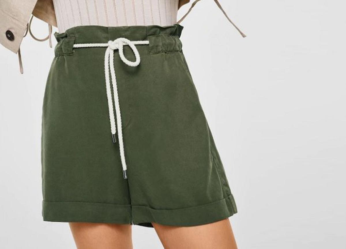 Las bermudas con cordón ajustable, de Mango