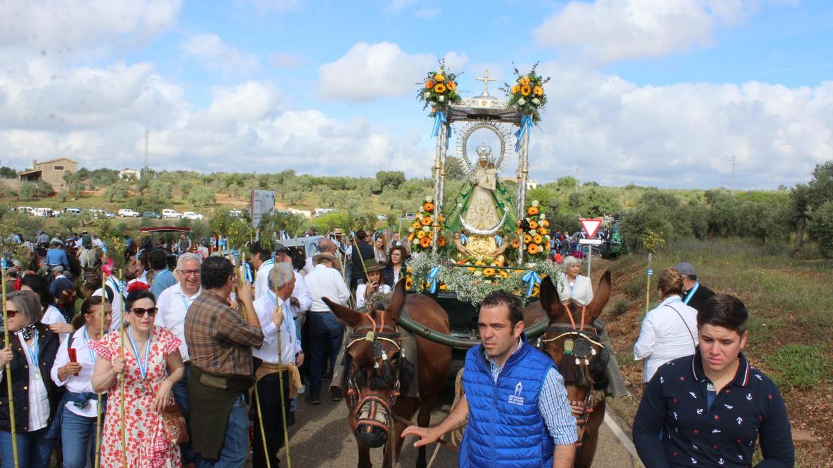 Romería de Las Veleras, en Montoro.