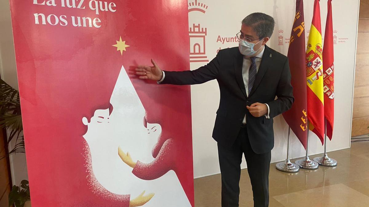 El Ayuntamiento presenta el cartel con el que Murcia &#039;abraza&#039; la Navidad