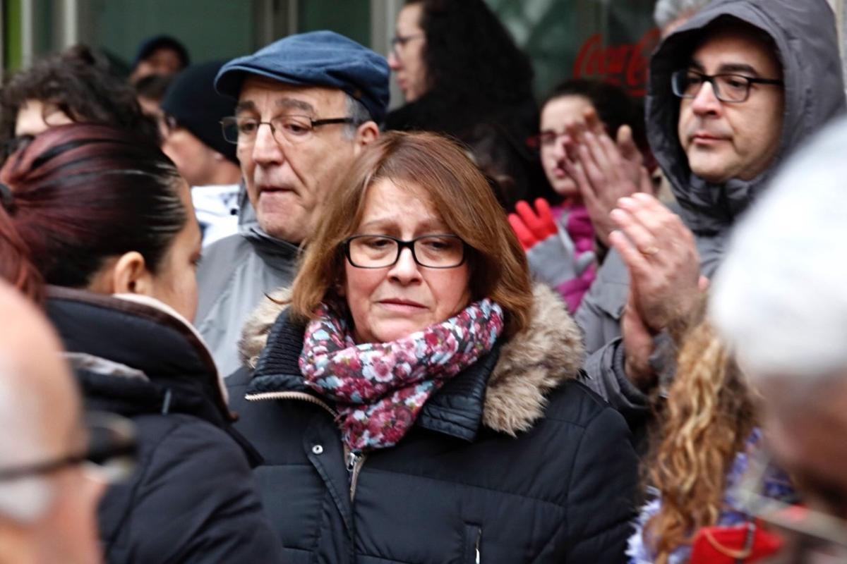 Concentració a Blanes per la mort de la nena