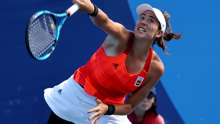 Muguruza se impone a Van Uytvanck y ya está en cuartos