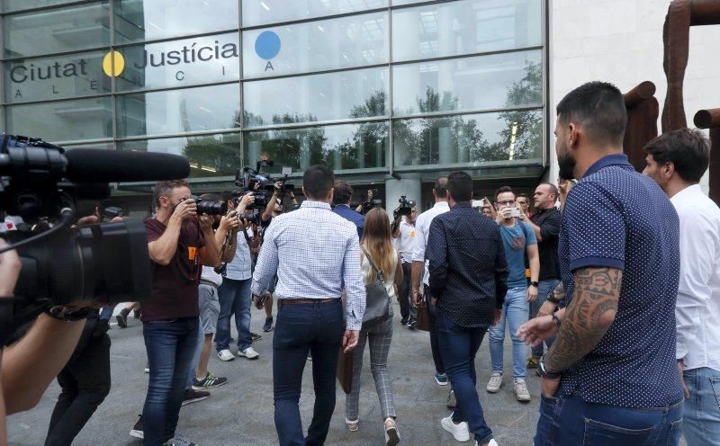 Primera jornada del juicio por el posible amaño del Levante-Zaragoza