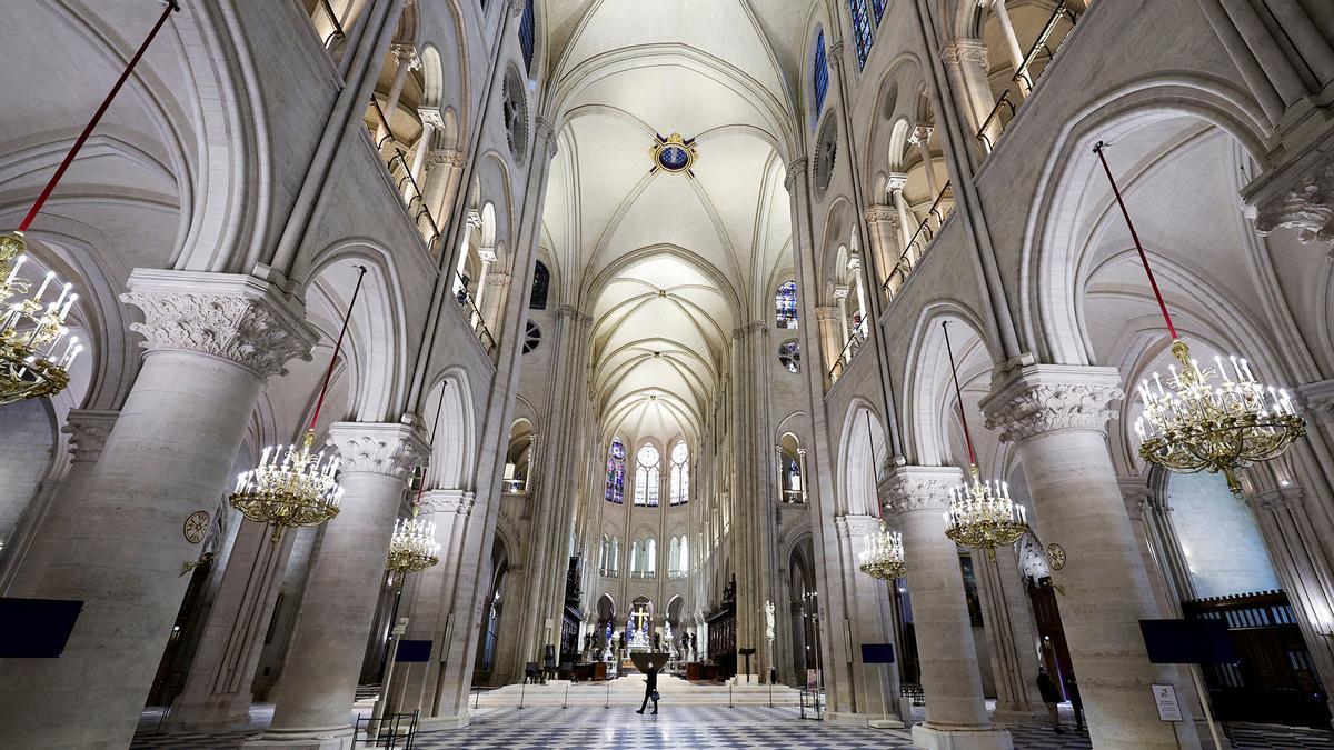 Así luce la catedral de Notre Dame de París tras su restauración