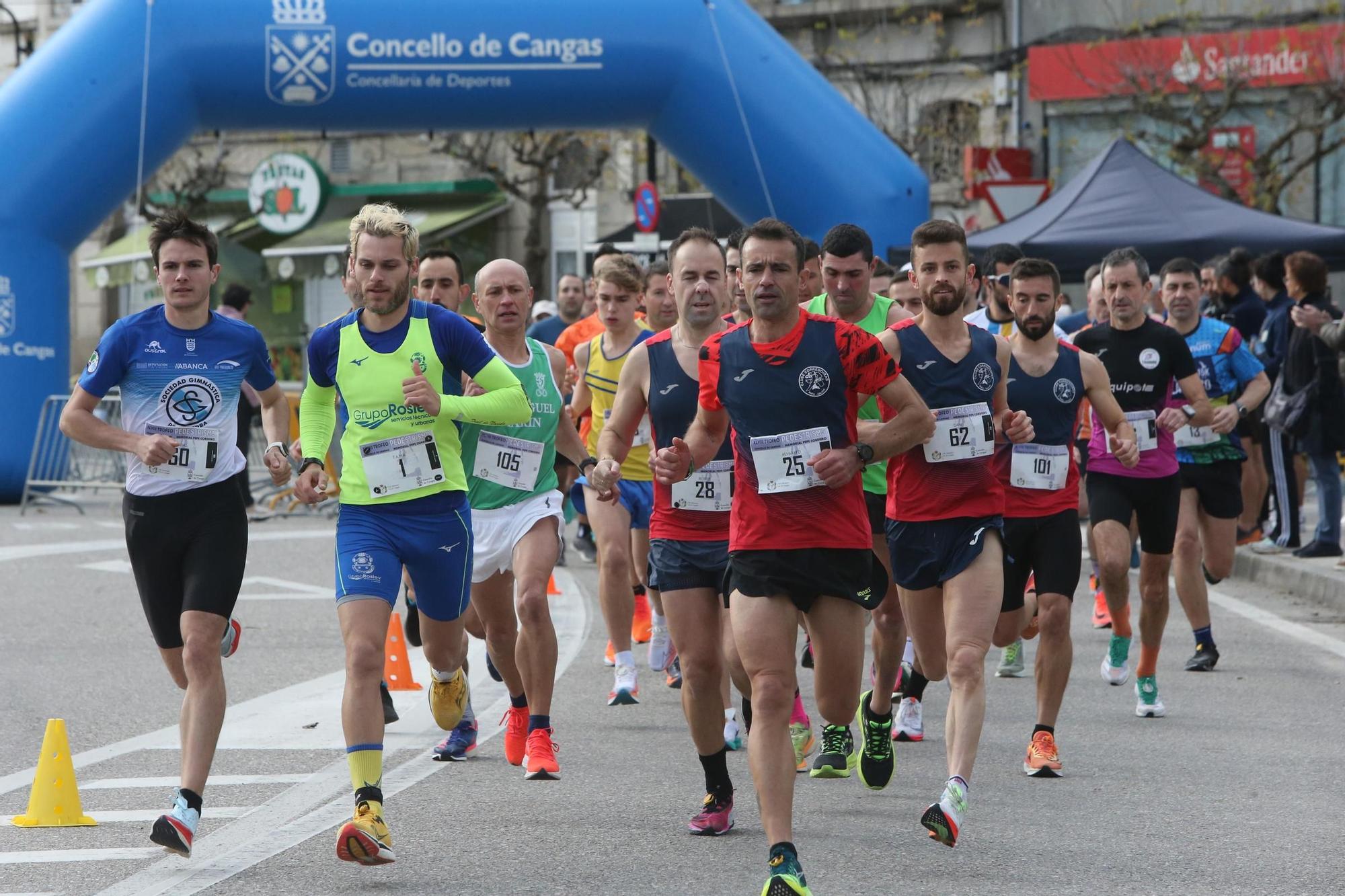 El pedestrismo recorre Cangas