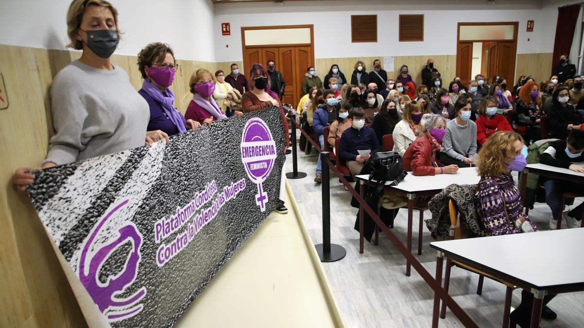 Pleno extraordinario del Ayuntamiento de Córdoba contra la violencia a la mujer