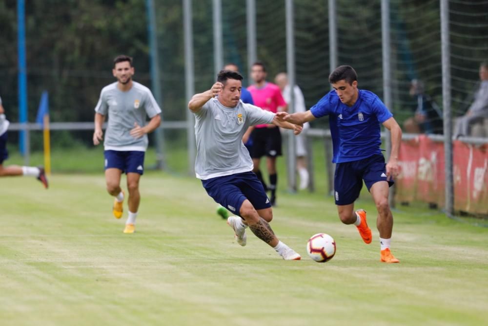 Entrenamiento del Oviedo