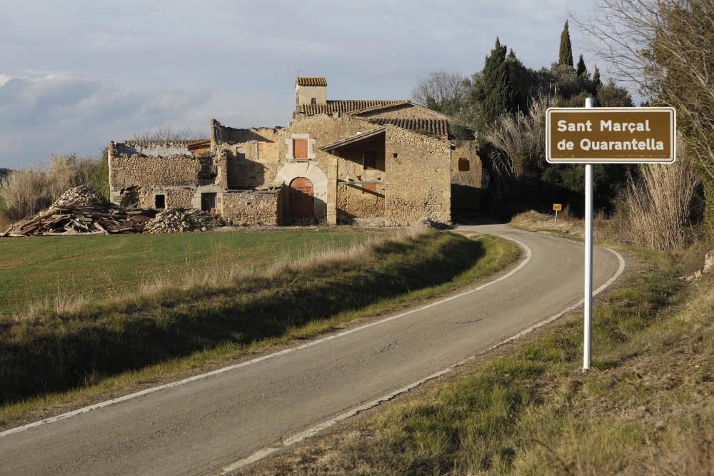 Sant Marçal de Quarantella, un poble en venda per 2 milions