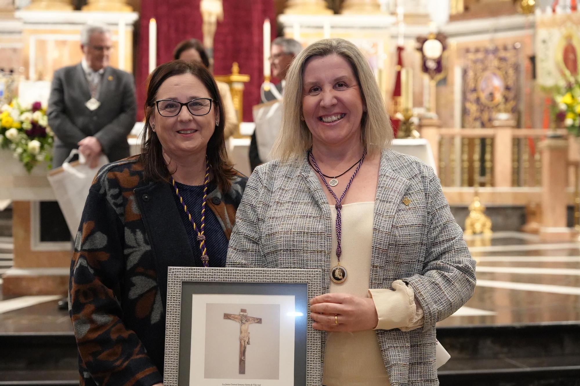 Las fotos de la misa para conmemorar el 50º aniversario de la Junta Central de Semana Santa de Vila-real