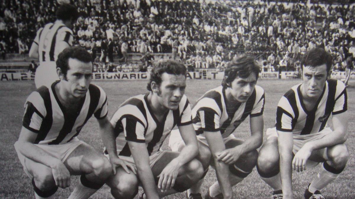 Temporada 70-71: Jimenez, Clares, Felix Xarnero y Del Bosque