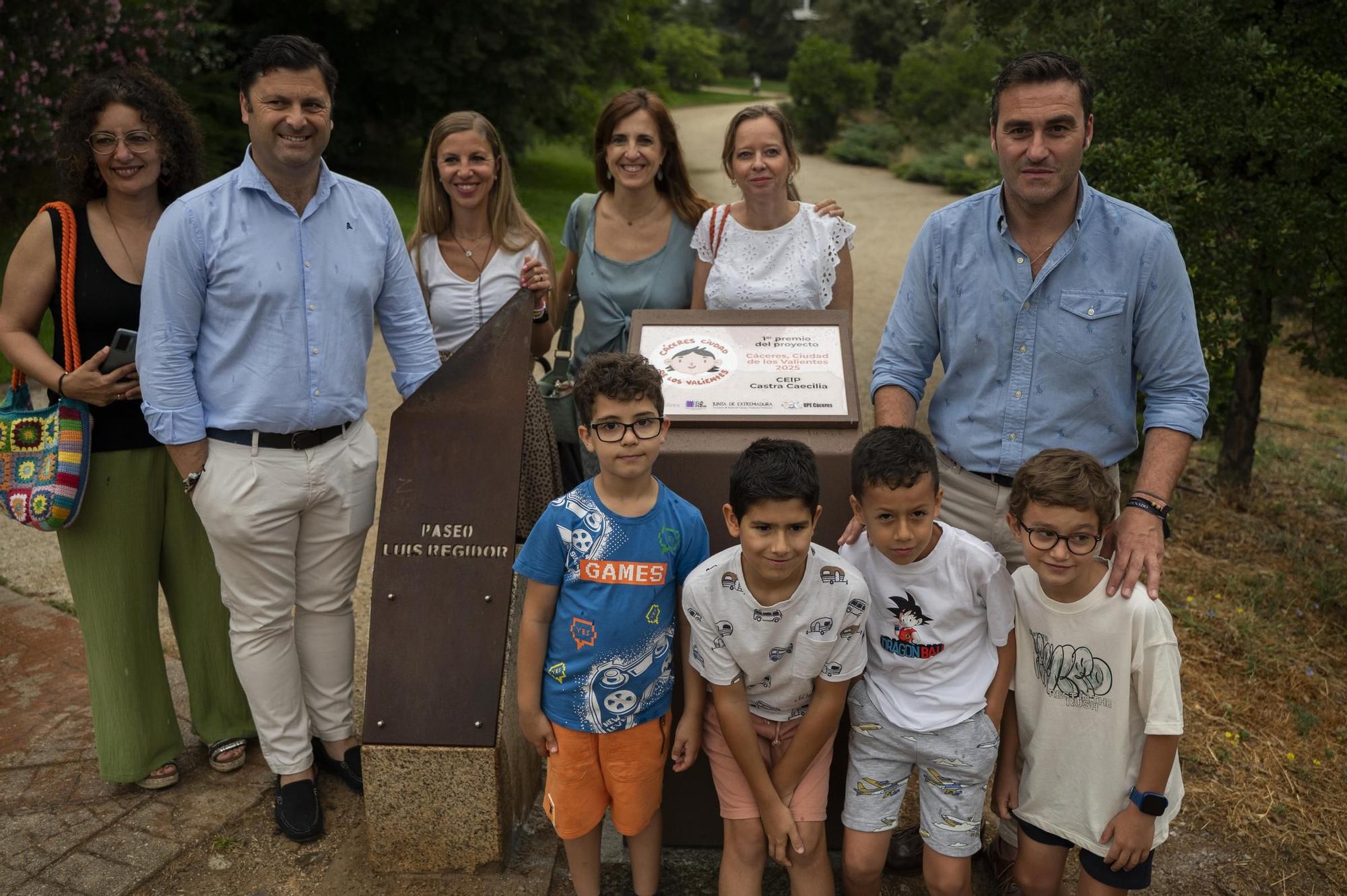 Cáceres ya tiene su Ciudad de los Valientes