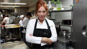 Fotografía de archivo del 1 de septiembre de 2014 de la chef colombiana Leonor Espinosa, posando en Bogotá (Colombia).